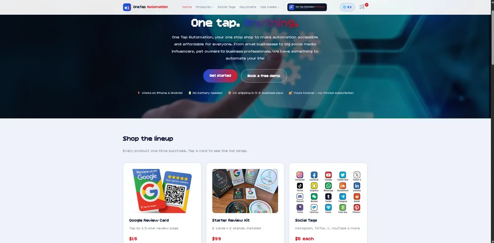 OneTap Automation